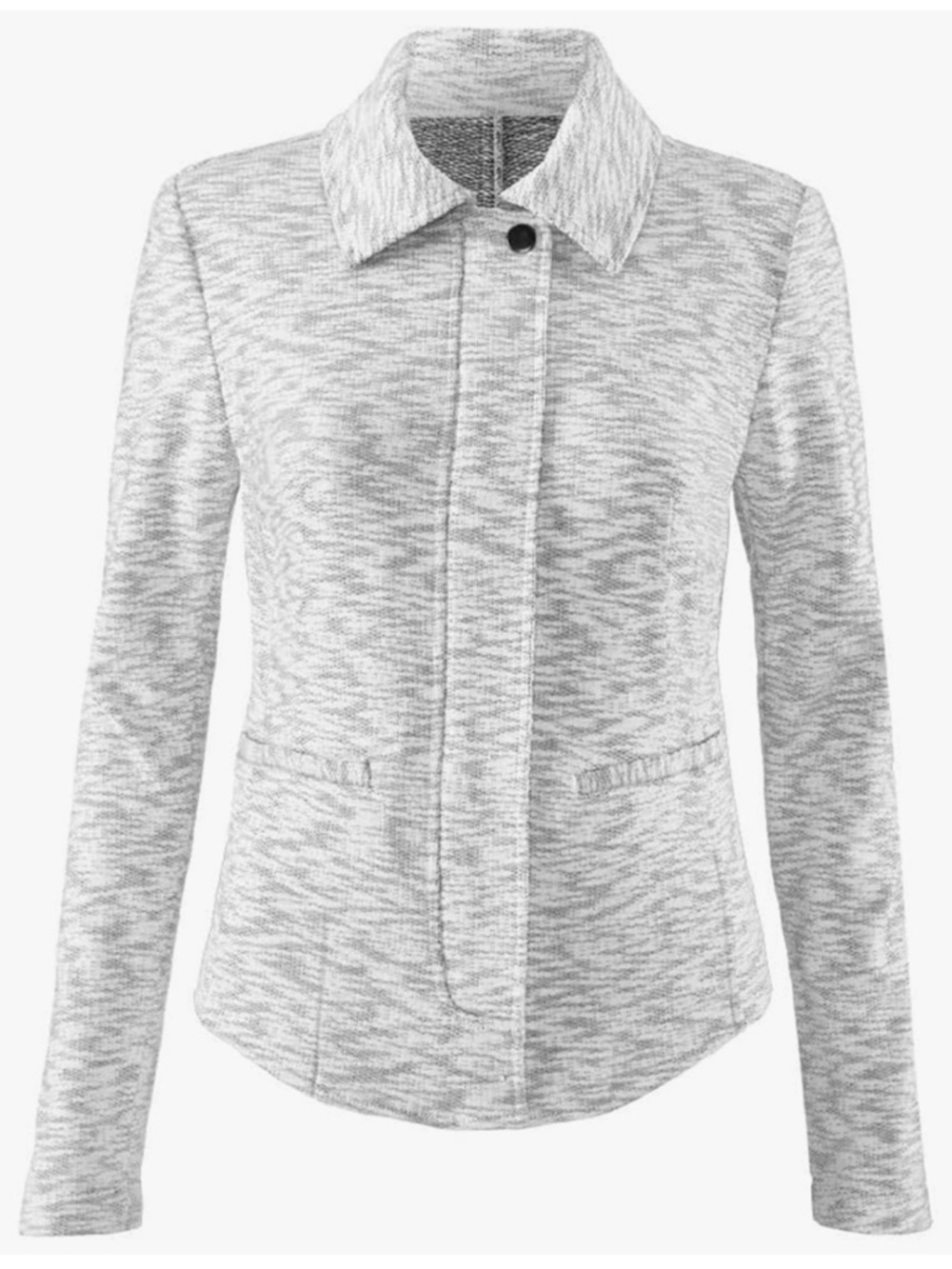 EUC CAbi Neo Heathered Knit Jacket—XL